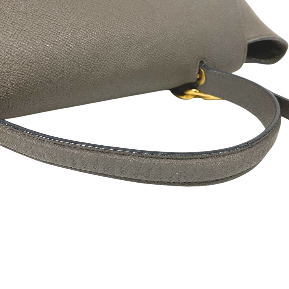 Celine Mini 2-Way Belt Bag Leather Gray — view 5