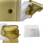 Dior Scarlet Leather Bifold Wallet Yellow — view 8