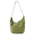 Gucci Soho Leather Rocking Chain Shoulder Bag Green