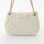 Chanel Lambskin Hobo with Gold White — view 5