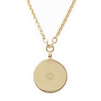 Hermes Medaille Fani Ice Cream Necklace PM Gold Plated — view 2