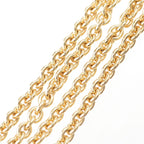 Hermes Medaille Fani Ice Cream Necklace PM Gold Plated — view 7