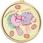 Hermes Medaille Fani Ice Cream Necklace PM Gold Plated — view 4