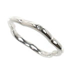 Chanel 18k White Gold Camellia Diamond Ring