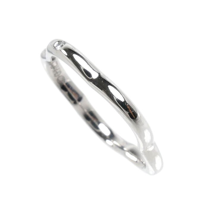 Chanel 18k White Gold Camellia Diamond Ring — view 2