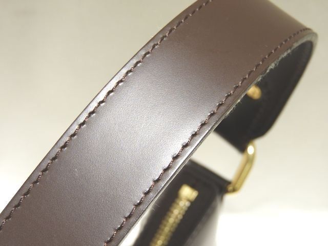Louis Vuitton Thames PM Shoulder Bag Damier Ebene Gold Plate — view 5