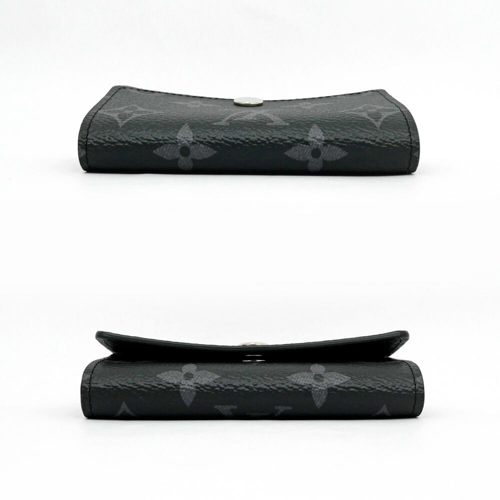 Louis Vuitton Key Case Multicles 6 Monogram Eclipse Black Gray Key Holder — view 4