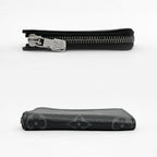 Louis Vuitton Porte-Monnaie Joule Monogram Eclipse Black Gray Coin Purse — view 4