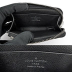 Louis Vuitton Porte-Monnaie Joule Monogram Eclipse Black Gray Coin Purse — view 6