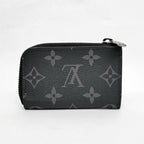 Louis Vuitton Porte-Monnaie Joule Monogram Eclipse Black Gray Coin Purse — view 2