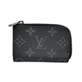 Louis Vuitton Porte-Monnaie Joule Monogram Eclipse Black Gray Coin Purse