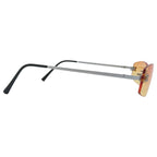 Chanel CC Logo Rimless Sunglasses Y2k Vintage Eyewear — view 6