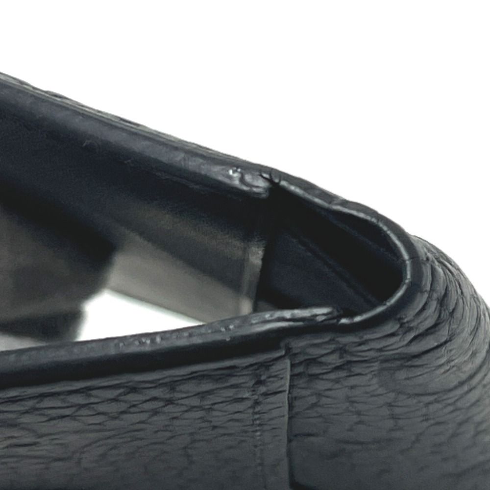 Louis Vuitton Card Case Organizer de Poche Taurillon Black — view 7