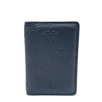 Louis Vuitton Card Case Organizer de Poche Taurillon Black