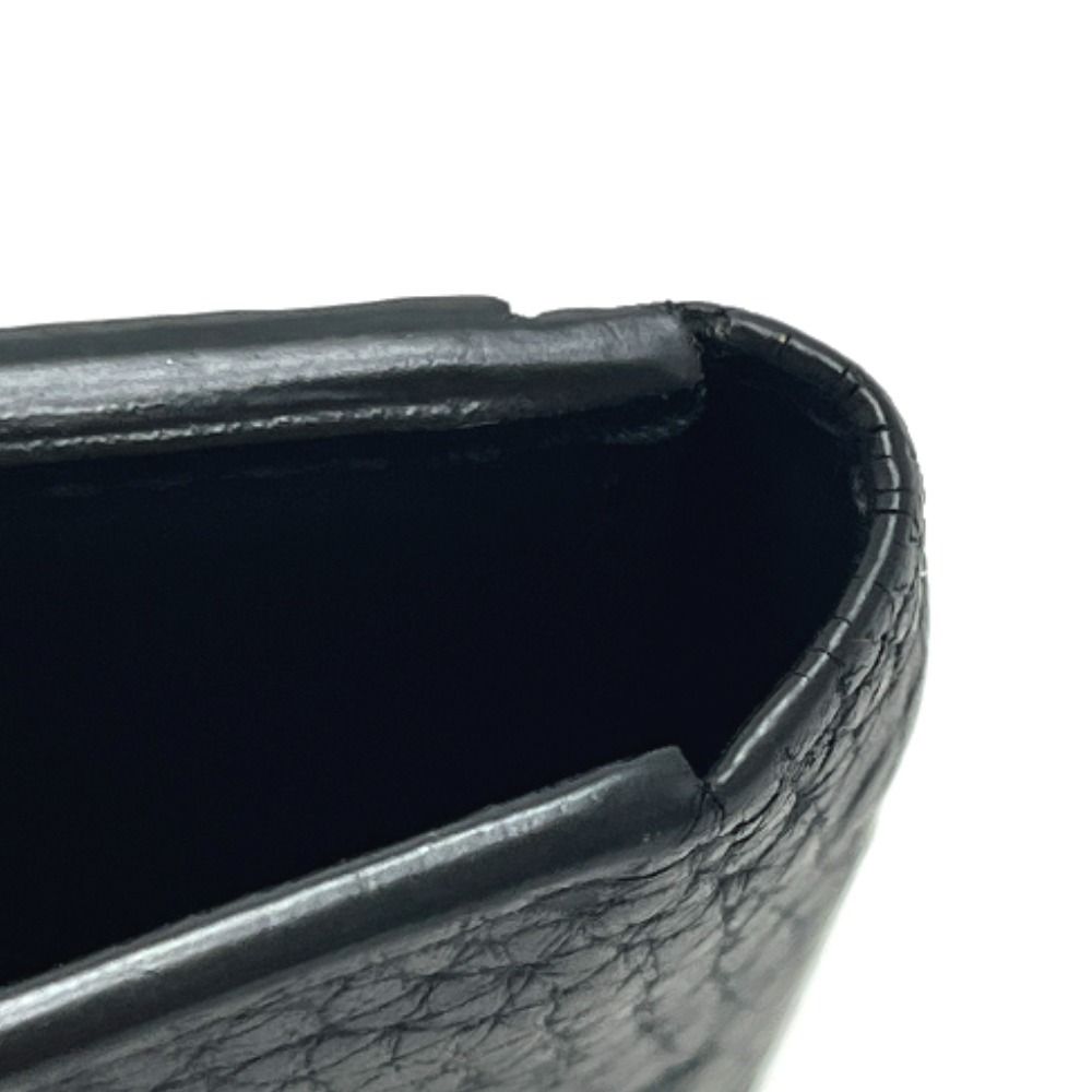 Louis Vuitton Card Case Organizer de Poche Taurillon Black — view 6