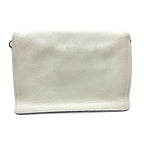Prada Shoulder Bag Vitello Daino Leather White — view 4