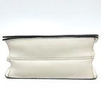 Prada Shoulder Bag Vitello Daino Leather White — view 5