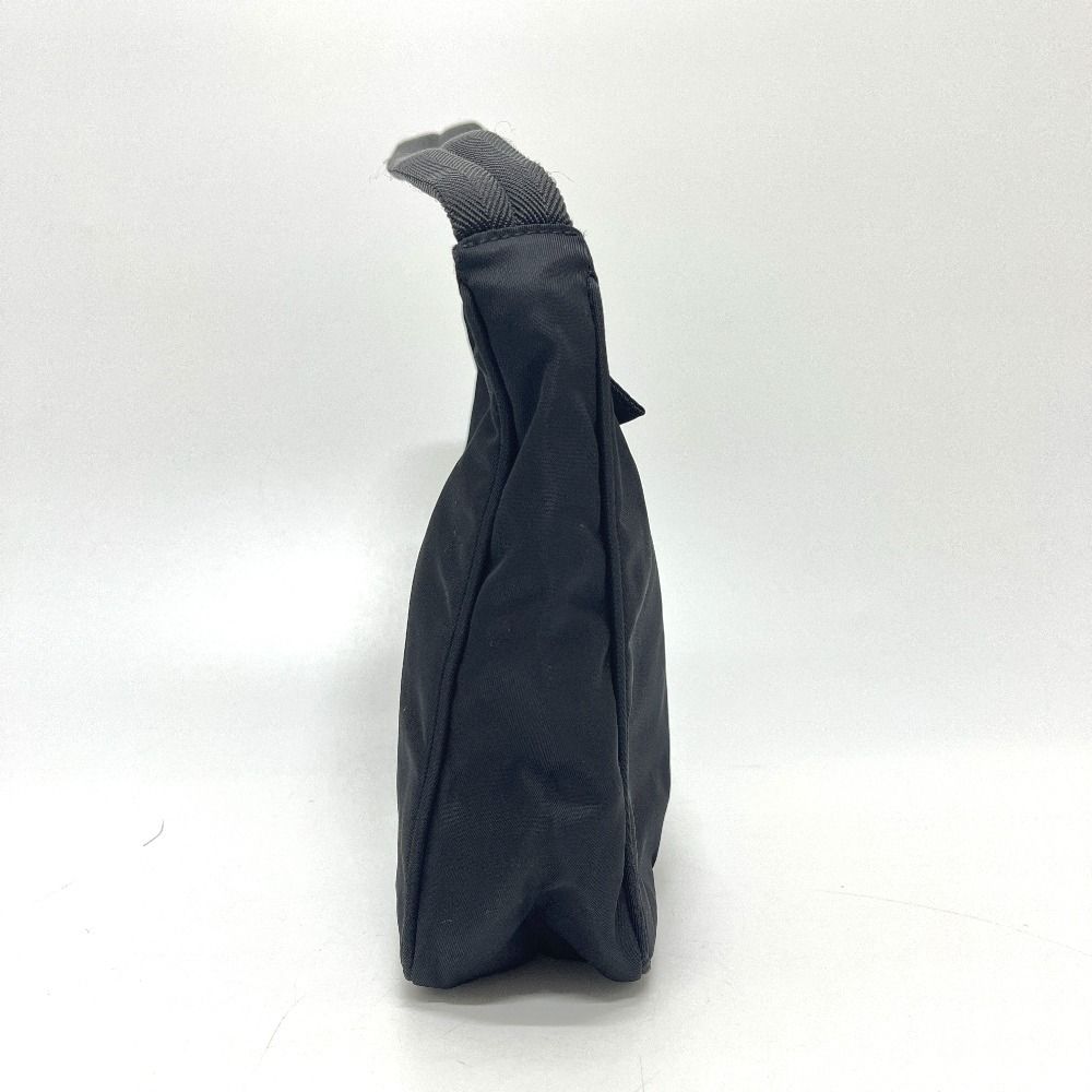 Prada Shoulder Bag Triangle Logo Nylon Black — view 4