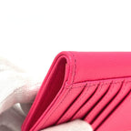 Chanel Coin Case Fragment Zip Compact Wallet Caviar Leather Pink — view 6