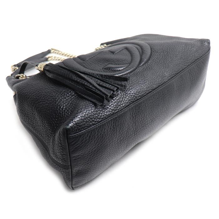 Gucci Soho Interlocking Tote Black — view 3