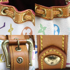 Louis Vuitton Teda PM Handbag Multicolor Blanc — view 9