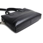Bottega Veneta Embossed Business Black Briefcase — view 3
