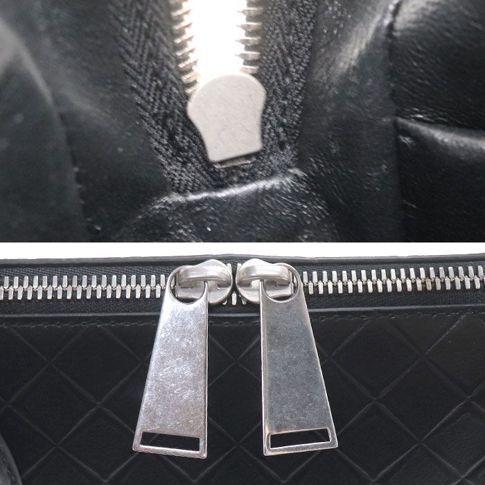 Bottega Veneta Embossed Business Black Briefcase — view 6