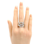 Hermes 925 Sterling Silver Chaine D'ancre GM Ring — view 7