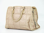 Prada Leather Tote Pink Beige — view 2