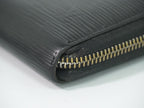 Louis Vuitton LV Zippy Organizer Epi Leather Wallet Noir Black — view 7