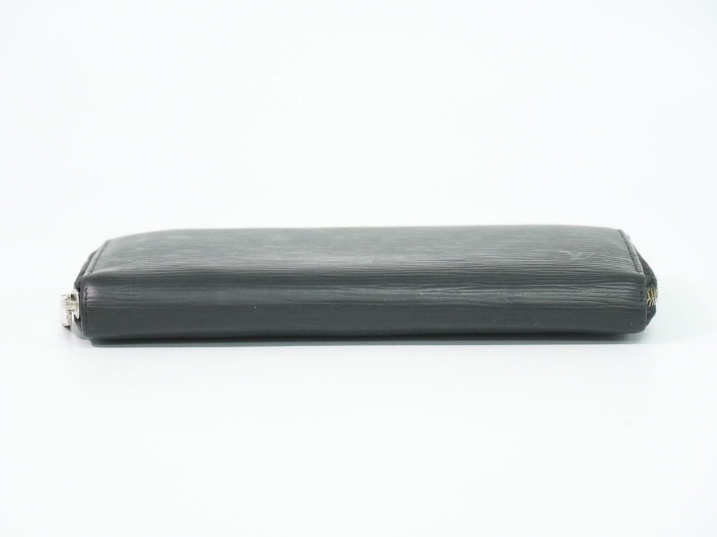 Louis Vuitton LV Zippy Organizer Epi Leather Wallet Noir Black — view 3