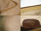 Gucci Vintage Sherry Line GG Supreme Mini Boston Bag Beige Brown Shelly — view 9