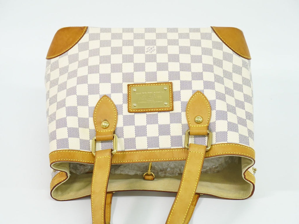 Louis Vuitton LV Hampstead PM Damier Azur Tote White — view 5