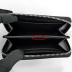 Louis Vuitton Zippy Coin Purse Doise Black Silver — view 5