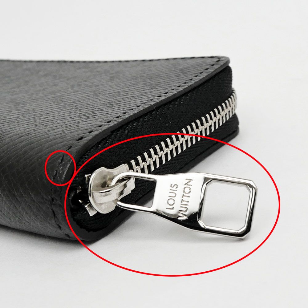 Louis Vuitton Zippy Coin Purse Doise Black Silver — view 8