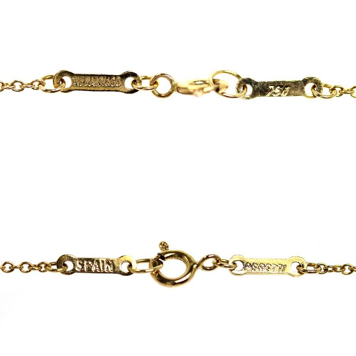 Tiffany & Co 18k Yellow Gold Star of David Necklace 40 cm — view 5