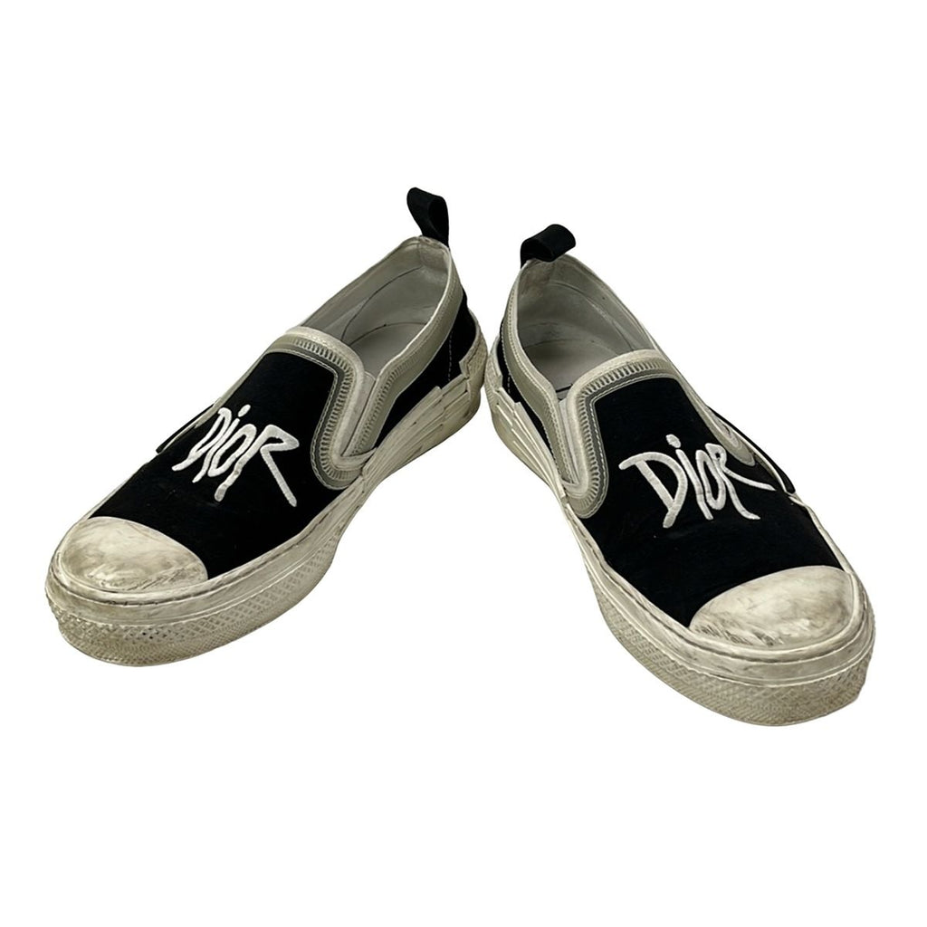 Dior Slip on 41 Black White Slipper — view 2