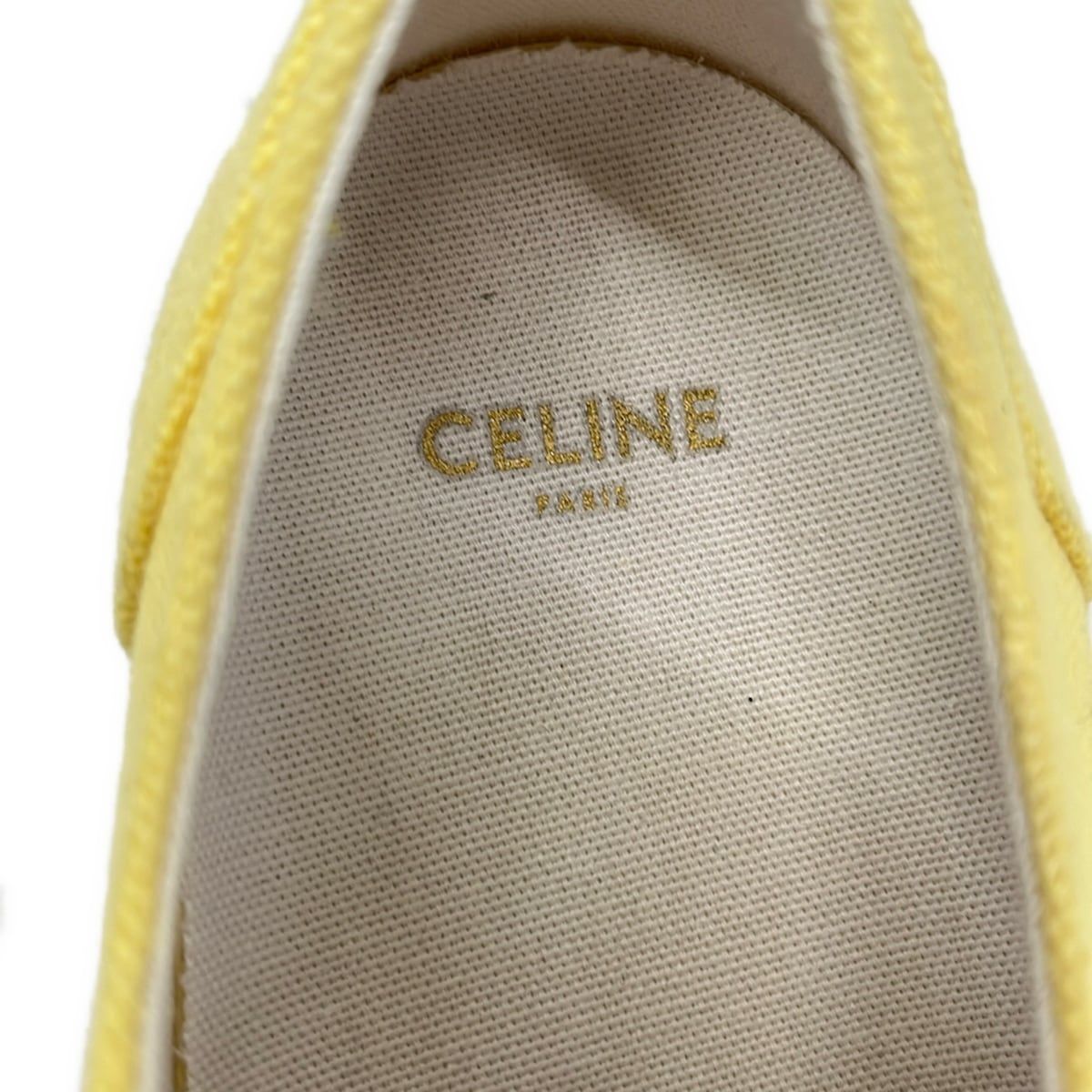 Celine Sneakers 37 Light Yellow White — view 5