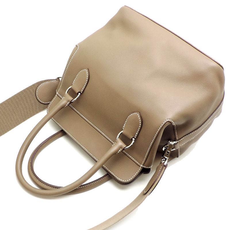 Hermes Handbag Gray — view 4