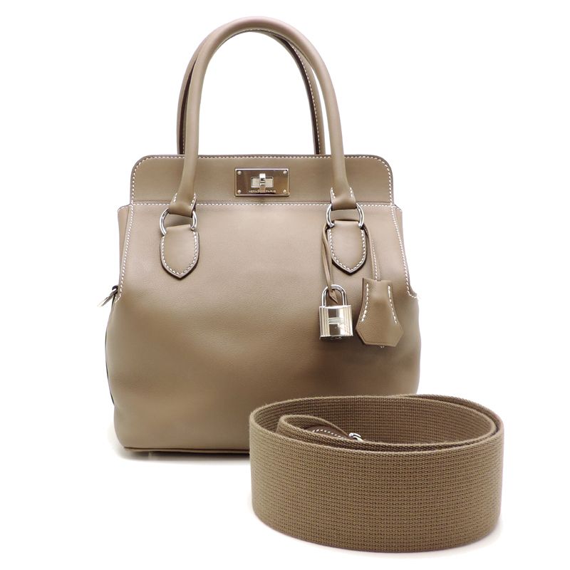 Hermes Handbag Gray
