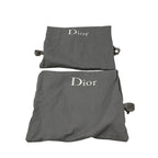Dior Shoes 36.5 Silver Black Braided Espadrilles Leather — view 7