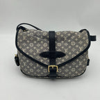 Louis Vuitton Monogram Idylle Saumur PM Shoulder Bag Crossbody Canvas Leather