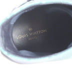 Louis Vuitton Check Tattoo Line 10 Leather High Cut Sneakers Lace Up Shoes — view 8