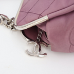 Chanel CC Logo Handbag Quilted Leather — view 3
