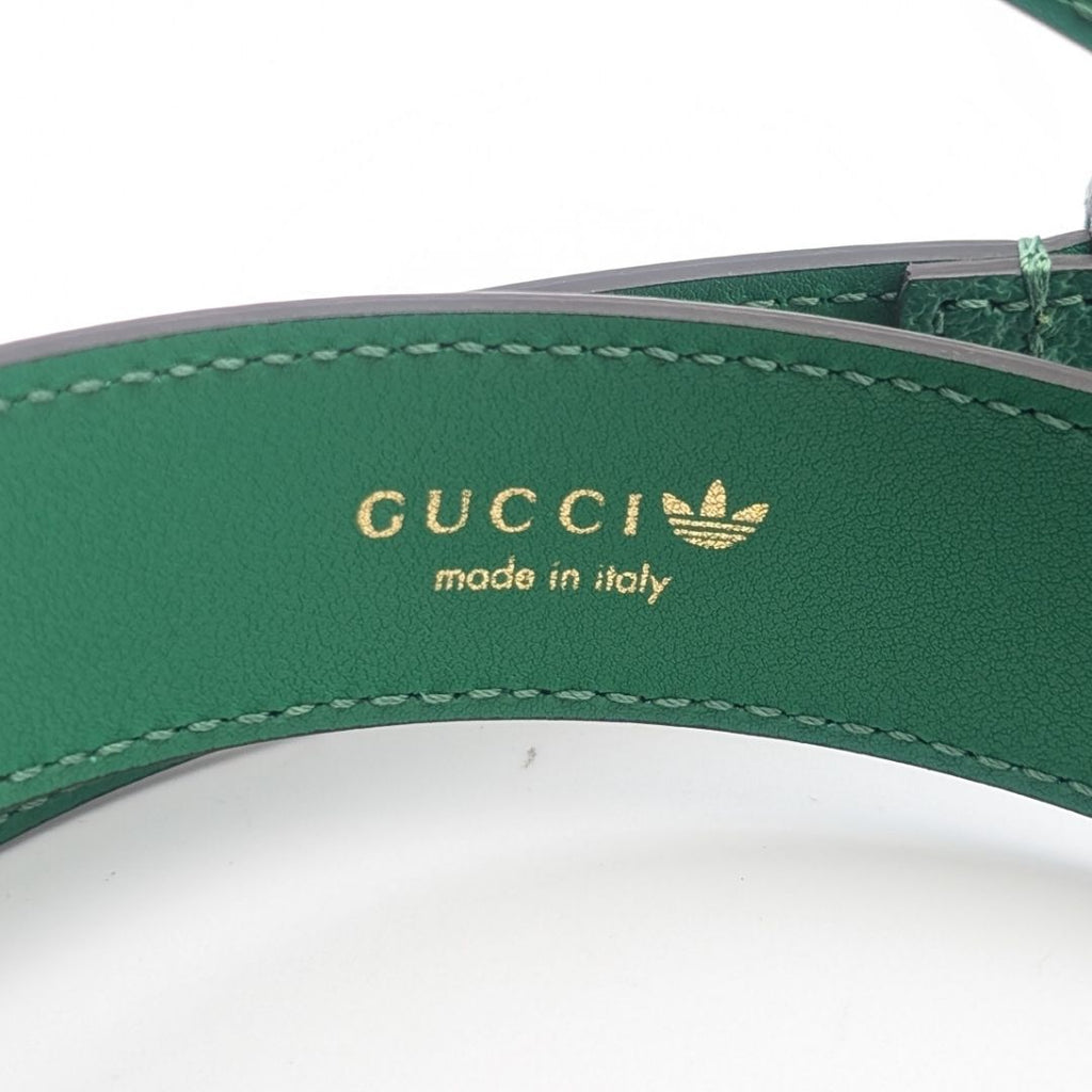Gucci Adidas Collaboration Leather Belt — view 7