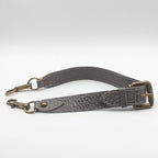 Louis Vuitton Shoulder Strap Leather Gray
