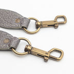Louis Vuitton Shoulder Strap Leather Gray — view 5