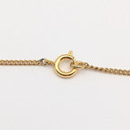 Chanel CC Logo Gold Black Pendant Round Coin Vintage — view 5
