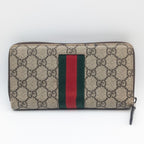 Gucci GG Supreme Sherry Line Bi Zip Around Wallet — view 2