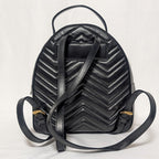Gucci Appearance GG Marmont Leather Quilted Black Backpack — view 2
